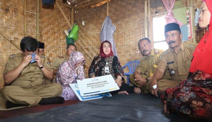 Warga Cipongkor dapat Bantuan Bedah Rumah