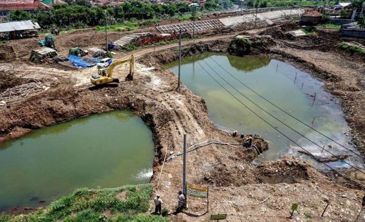 Berharap Danau Retensi Cepat Selesai danau retensi