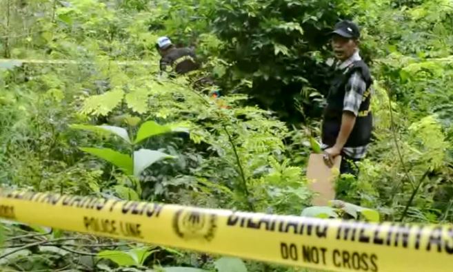 Jasad Korban Tinggal Kerangka Tengkorak