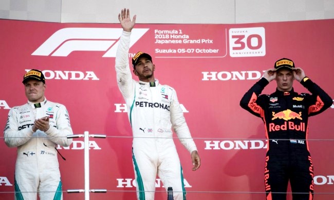 Hamilton Menangi GP Jepang 2018