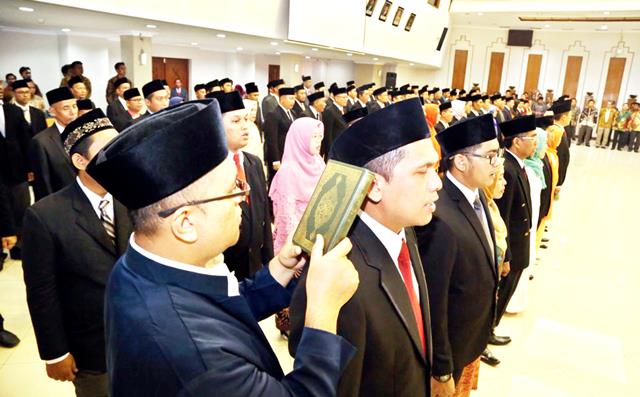 pelantikan anggota KPU