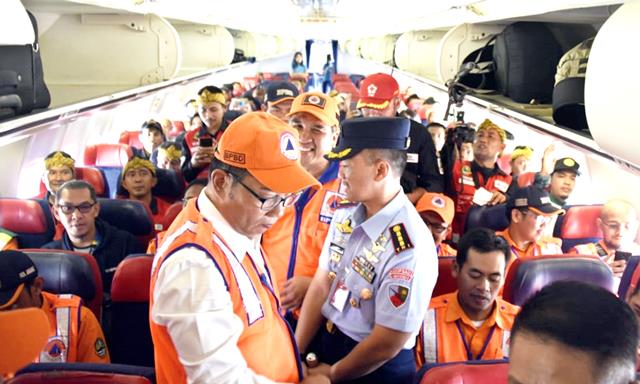 70 Relawan Jabar Bantu Bencana Palu