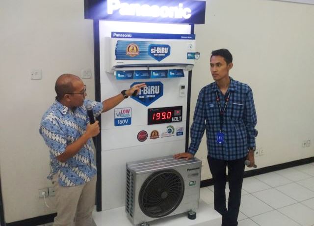 Si Biru yang Irit dan Ramah Lingkungan si-BIRU-AC panasonic