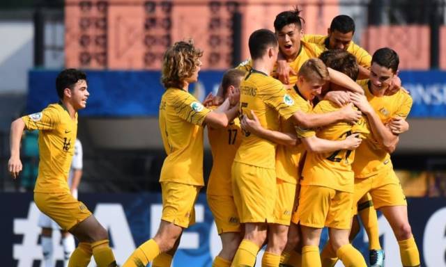 timnas u16 kalah dari australia