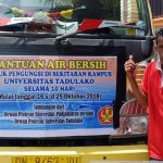 Unpad Salurkan Bantuan Bagi Korban Bencana Sulteng