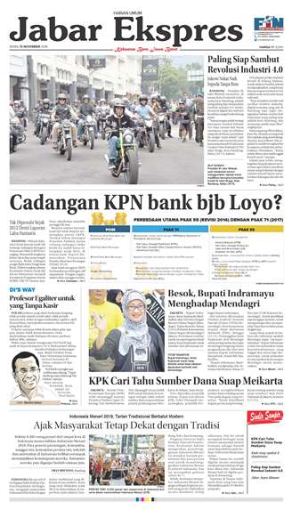 e-Paper Jabar Ekspres Edisi 12 November 2018 e-Paper Jabar Ekspres Edisi 12 November 2018