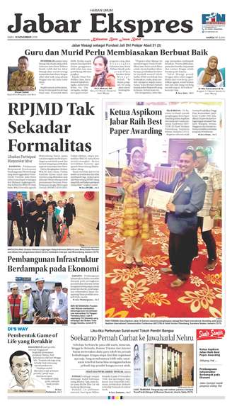 e-Paper Jabar Ekspres Edisi 14 November 2018 e-Paper Jabar Ekspres Edisi 14 November 2018
