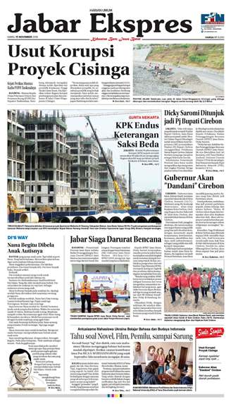 e-Paper Jabar Ekspres Edisi 15 November 2018 e-Paper Jabar Ekspres Edisi 15 November 2018