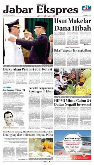 e-Paper Jabar Ekspres Edisi 21 November 2018 e-Paper Jabar Ekspres Edisi 21 November 2018