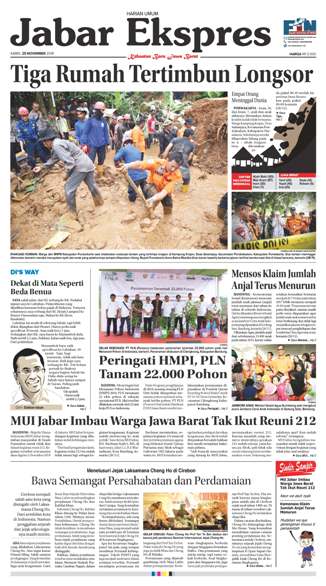 e-Paper Jabar Ekspres Edisi 29 November 2018