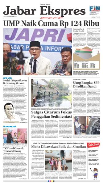 e-Paper Jabar Ekspres Edisi 2 November 2018