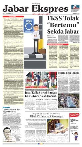 e-Paper Jabar Ekspres Edisi 3 November 2018