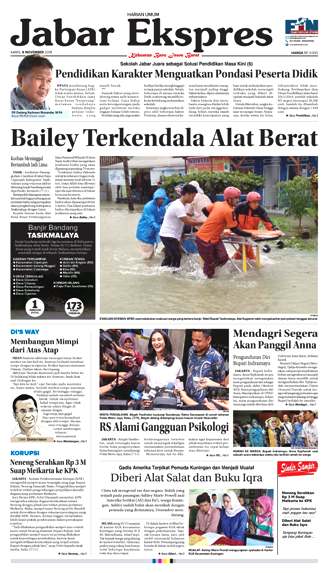 e-Paper Jabar Ekspres Edisi 8 November 2018 e-Paper Jabar Ekspres Edisi 8 November 2018