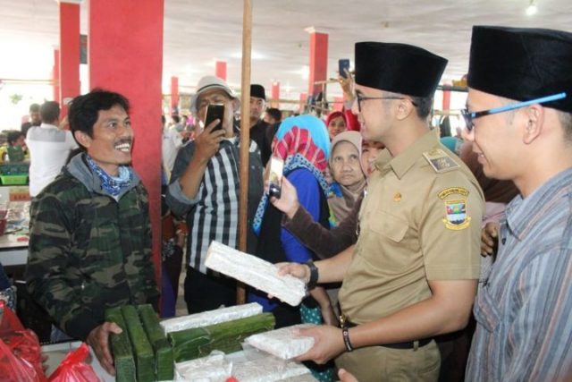 Wabup Sidak ke Pasar Curug Agung