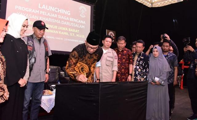 Luncurkan Pelajar Siaga Bencana