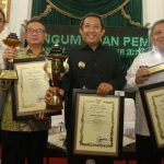 Pemkot Dapat Tiga Penghargaan dari Gubernur