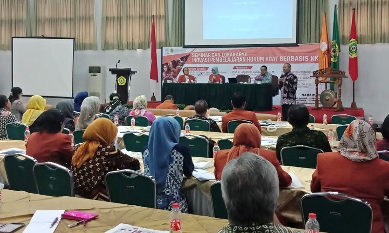 APHA Tolak Penghapusan Mata Kuliah Hukum Adat Seminar apha