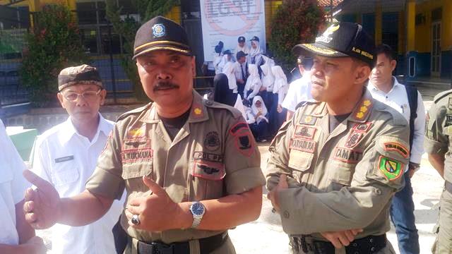 satpol pp tertibkan bangli