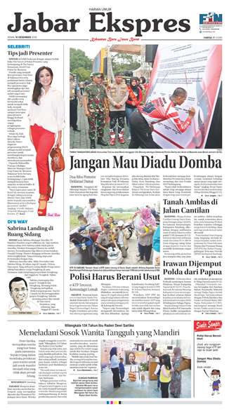 e-Paper Jabar Ekspres Edisi 10 Desember 2018
