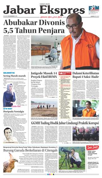 e-Paper Jabar Ekspres Edisi 18 Desember 2018