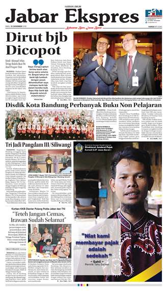 e-Paper Jabar Ekspres Edisi 12 Desember 2018