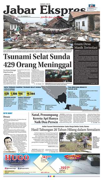 e-Paper Jabar Ekspres Edisi 26 Desember 2018