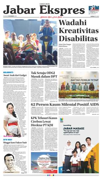 e-Paper Jabar Ekspres Edisi 4 Desember 2018 e-Paper Jabar Ekspres Edisi 4 Desember 2018
