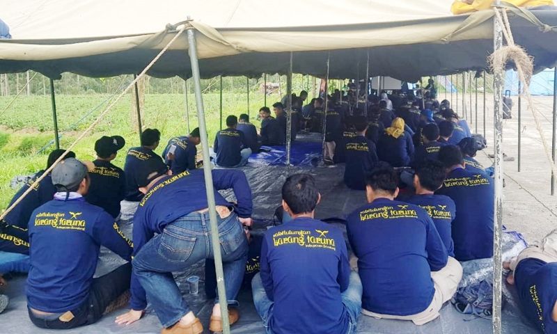 Karang Taruna Ikuti Bela Negara