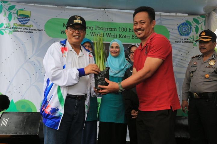 Tanam Pohon dan Tebar Ikan di Lahan Kawasan Punclut