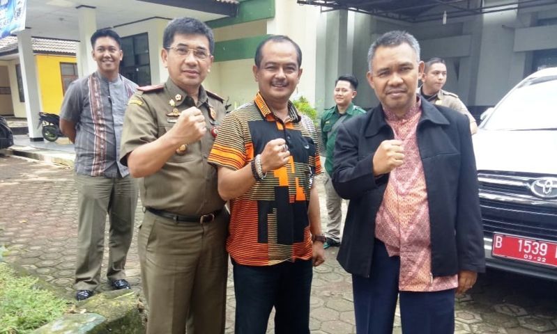 Pemkot Tangerang Belajar Linmas di Soreang