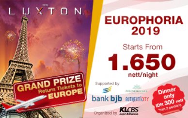 The Luxton Bandung Berikan Doorprize ke Eropa