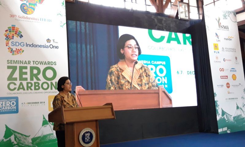 Di ITB Sri Mulyani Bahas Zero Carbon