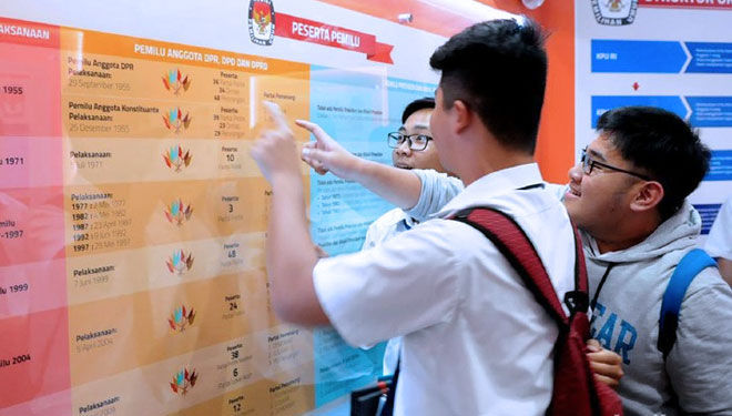 Beri Pemahaman Tata Cara Nyoblos 5 Kertas Suara