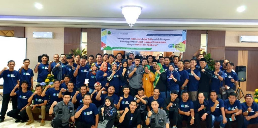 Anggota Jabar Quick Respon siap dikirim ke kabupaten Lumajang untuk membantu para Korban letusan Gunung Semeru