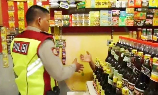 Jelang Akhir Tahun Polres Razia Miras