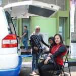 Mobile Customer Service BPJS Kesehatan Cabang Cimahi Hadir di Senam Sehat Kolosal