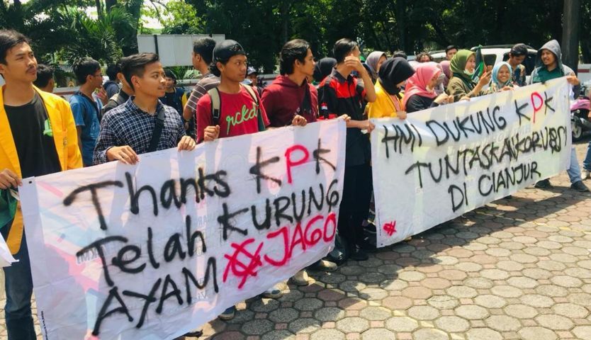 “Thanks KPK”, Warga Cianjur “Bersyukur”