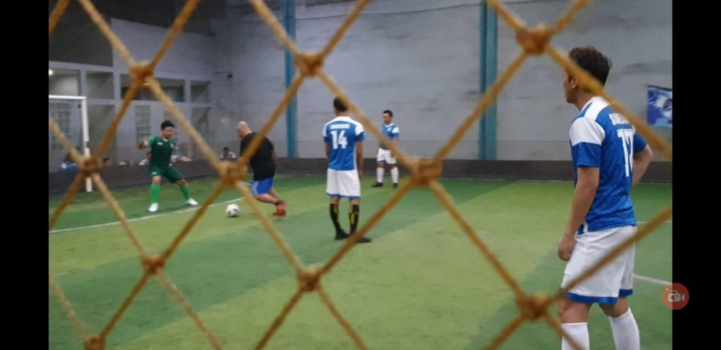 Jalin Silaturahmi Pelaksana BPNT Mengadakan Pertandingan Futsal