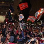 Persija Juara Liga 1 2018, Jakmania Oranyekan Jalanan Ibu Kota