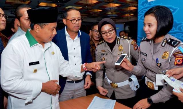 Launching Samsat Ngabret