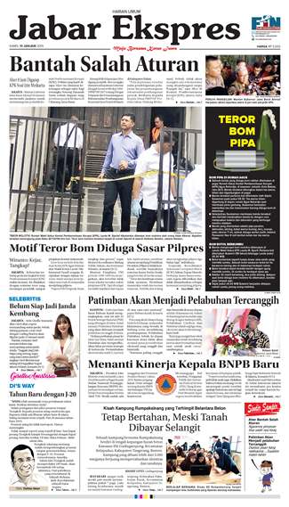 e-Paper Jabar Ekspres Edisi 10 Januari 2019
