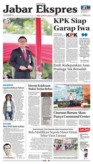 e-Paper Jabar Ekspres Edisi 16 Januari 2019 e-Paper Jabar Ekspres Edisi 16 Januari 2019