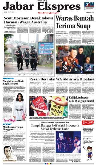 e-Paper Jabar Ekspres Edisi 23 Januari 2019
