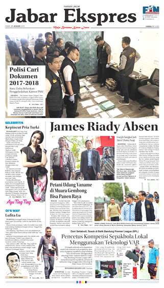 e-Paper Jabar Ekspres Edisi 31 Januari 2019