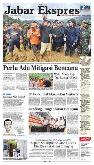 e-Paper Jabar Ekspres Edisi 3 Januari 2019
