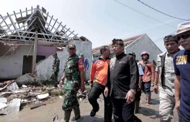 Rumah Terdampak Tembus 738 Unit