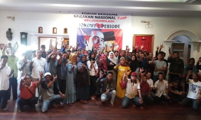 Assosiasi RT RW Deklarasikan Dukung Jokowi