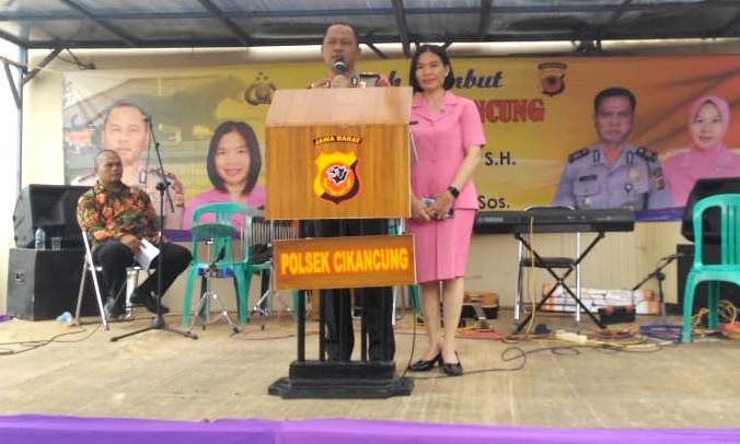 AKP Ivan Taufik Lepas Jabatan Kapolsek Cikancung