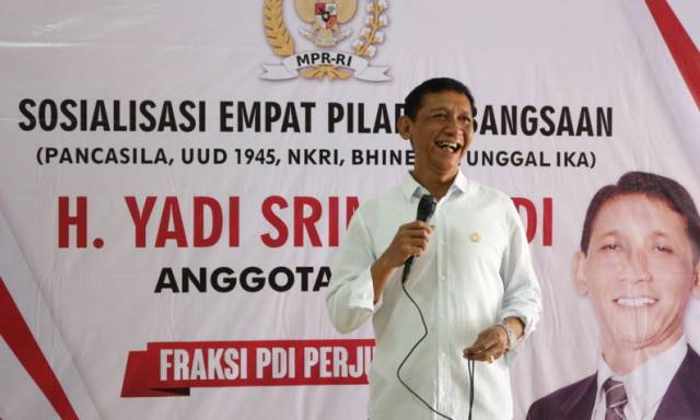 Yadi Srimulyadi Berikan Sosialisasi 4 Pilar