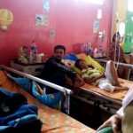 Kepala UPT Pukesmas Guntur memberikan keterangan mengenai Balita yang mengalami keracunan makanan